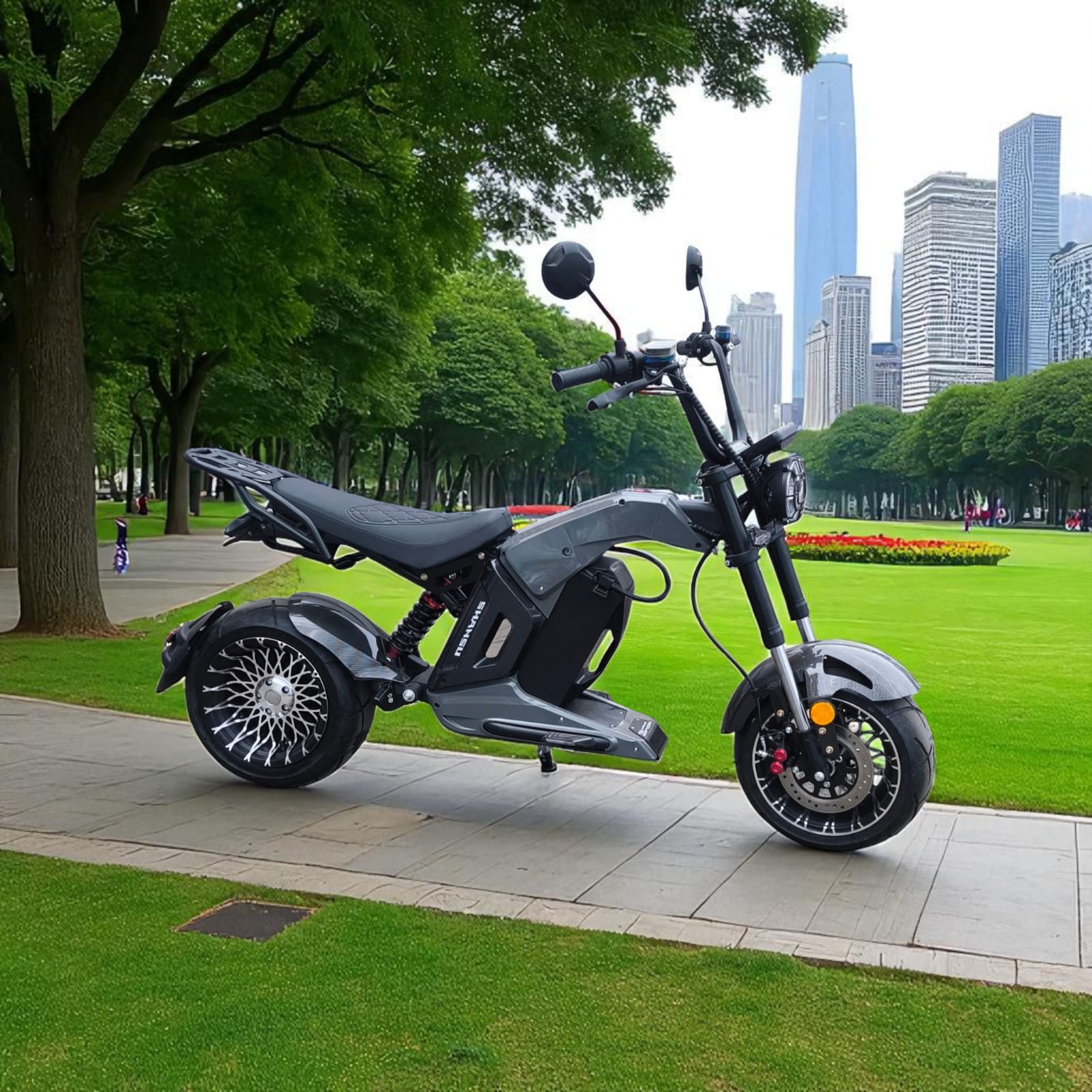 Электромотоцикл CityCoco Electrix X9 PRO (3000W 60V 30AH) Li-ion