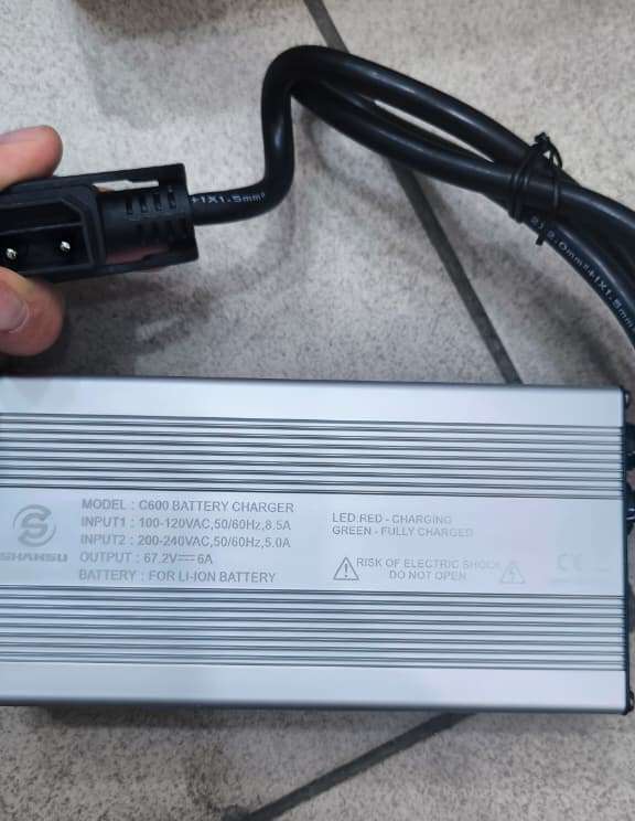 Электромотоцикл CityCoco Electrix X9 PRO (3000W 60V 30AH) Li-ion — изображение 34